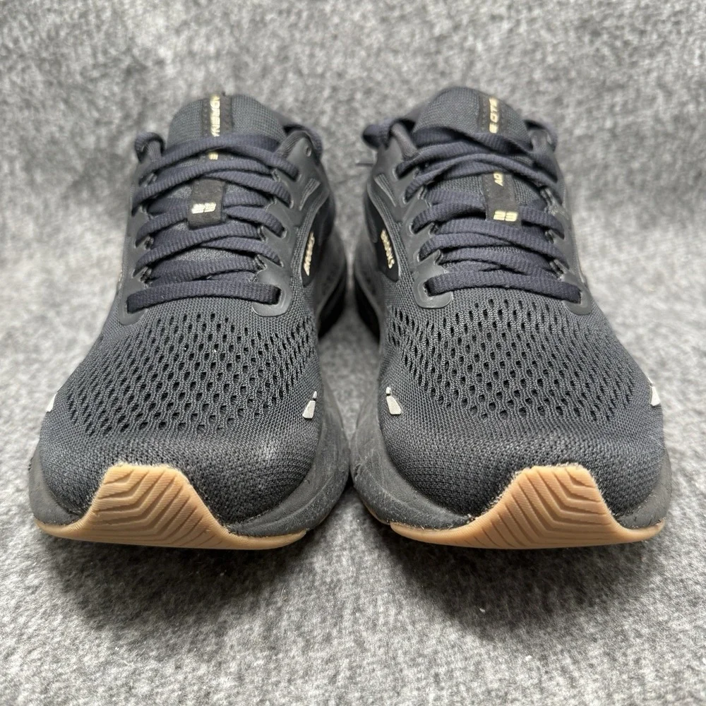 Brooks Adrenaline GTS 23 Womens Running Shoes Size 8 Wide D Black Gum Stability